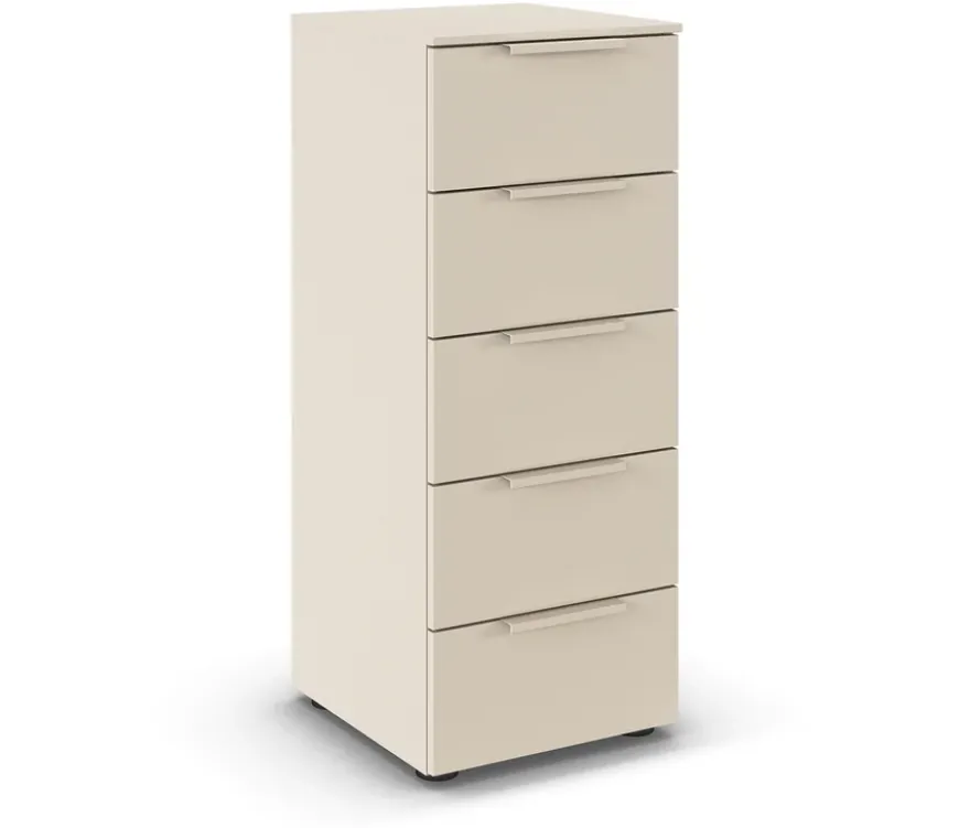 rauch Kommode »Flipp«, 5 Schubladen, beige-champagnerfarben