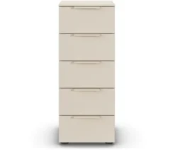 rauch Kommode »Flipp«, 5 Schubladen, beige-champagnerfarben