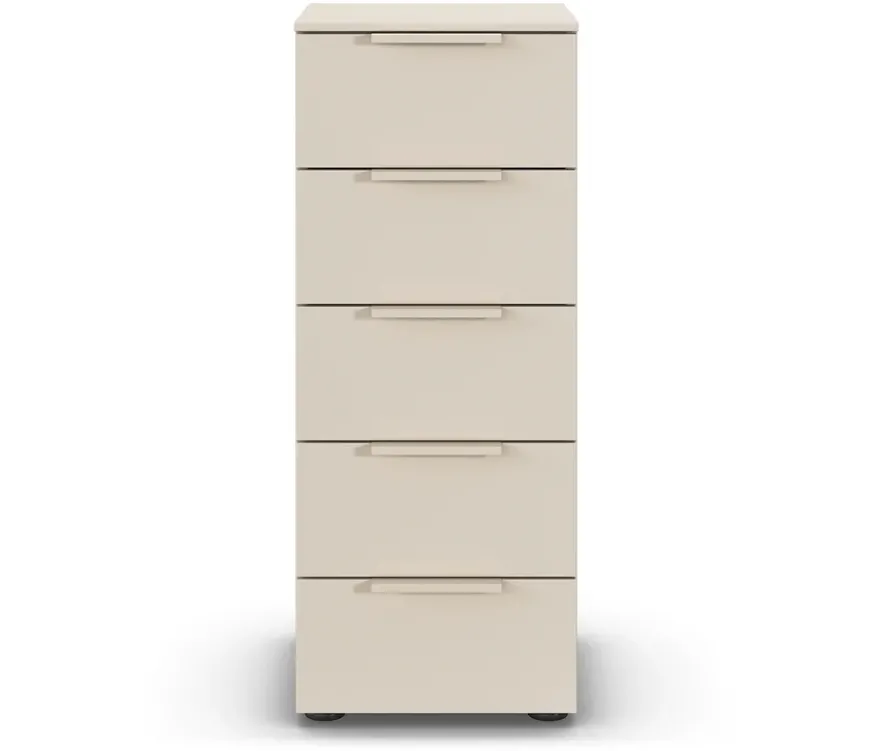 rauch Kommode »Flipp«, 5 Schubladen, beige-champagnerfarben