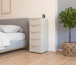 rauch Kommode »Flipp«, 5 Schubladen, beige-champagnerfarben