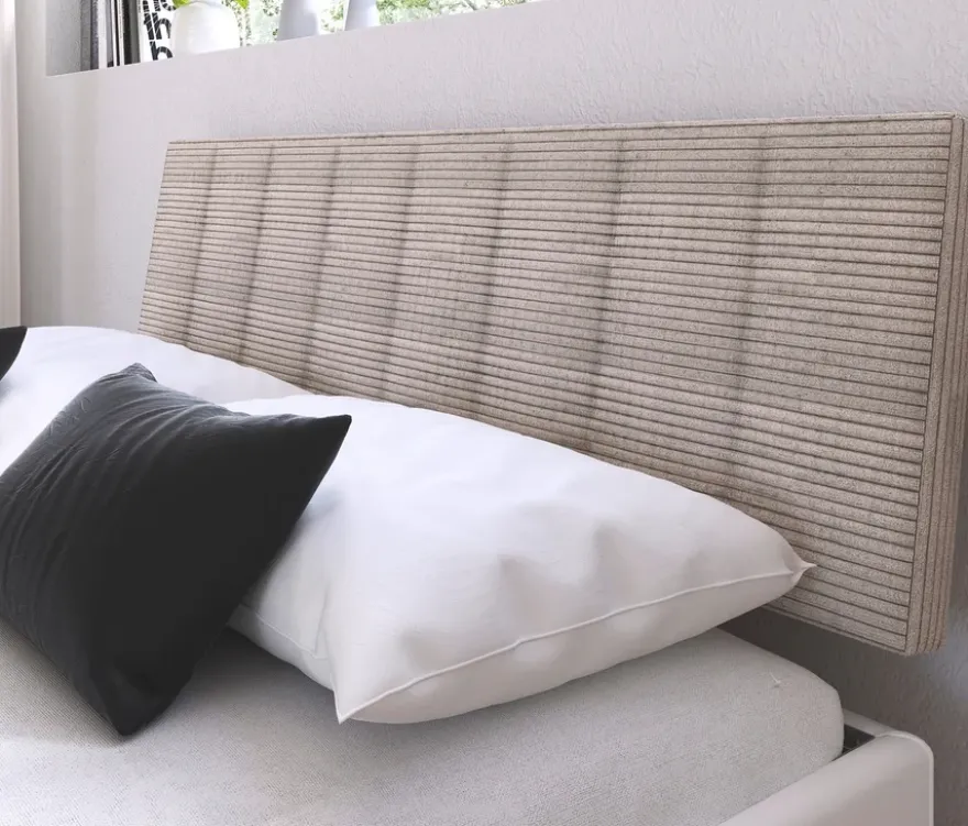 rauch Schlafzimmer-Set »Skandi« mit Bett, Nachttisch, Kleiderschrank und Kommode, weiß
