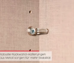 rauch Schrank »Skat Shine«, 4-türig mit Glasrahmentüren, beige/champagner