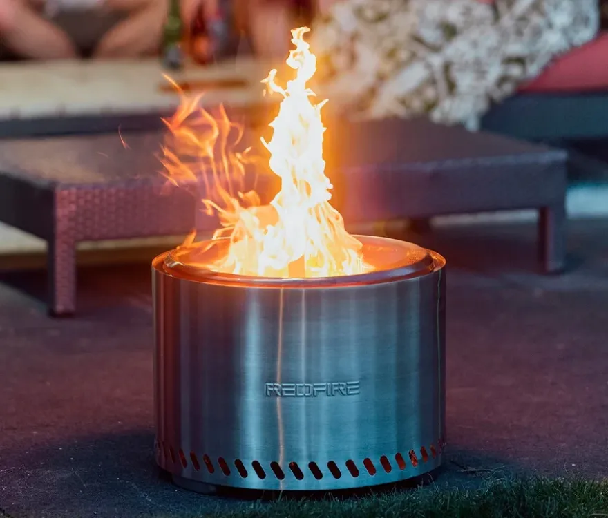 RedFire Feuerschale »Volcano Extra Large«, inkl. Aufbewahrungstasche, Ø ca. 49,5 cm, silberfarben