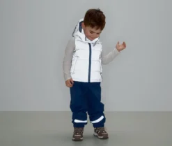 Reflektierende Kinder-Steppweste