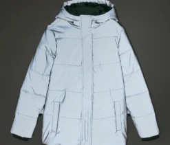 Reflektierende Kinder-Thermo-Steppjacke