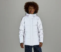 Reflektierende Kinder-Thermo-Steppjacke