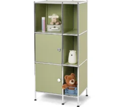 Regal Metall »CN3 Kids« mit 2 Türen, pistazie