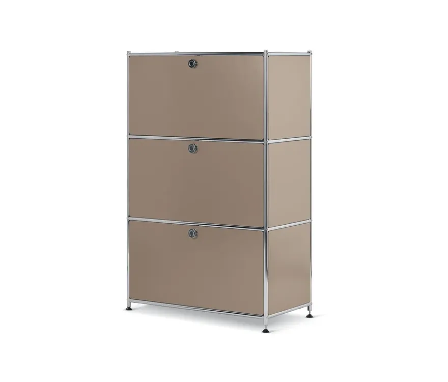 Regal Metall »CN3« mit 3 Klappenfächern