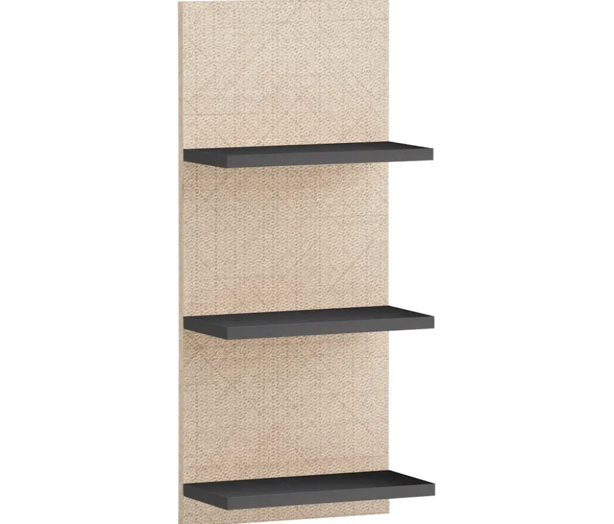 Regal »Sander«, anthrazit/Canasta