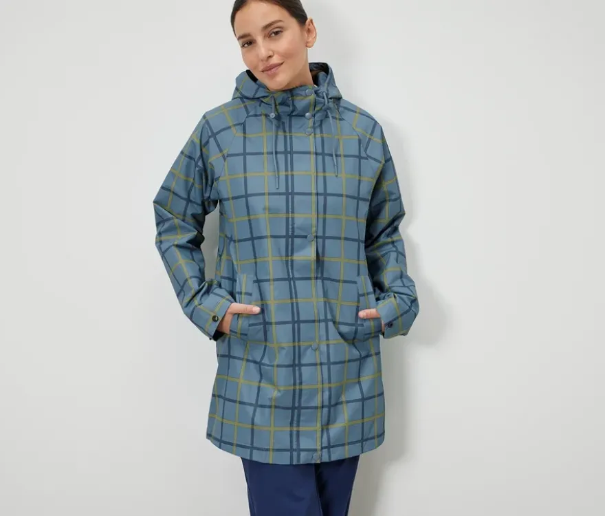 Regenjacke, blau