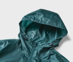Regenjacke, petrol