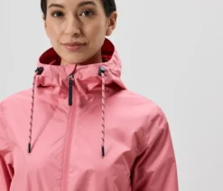 Regenjacke, rosa