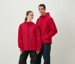Regenjacke, rot