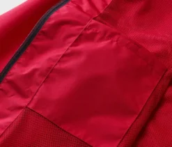 Regenjacke, rot