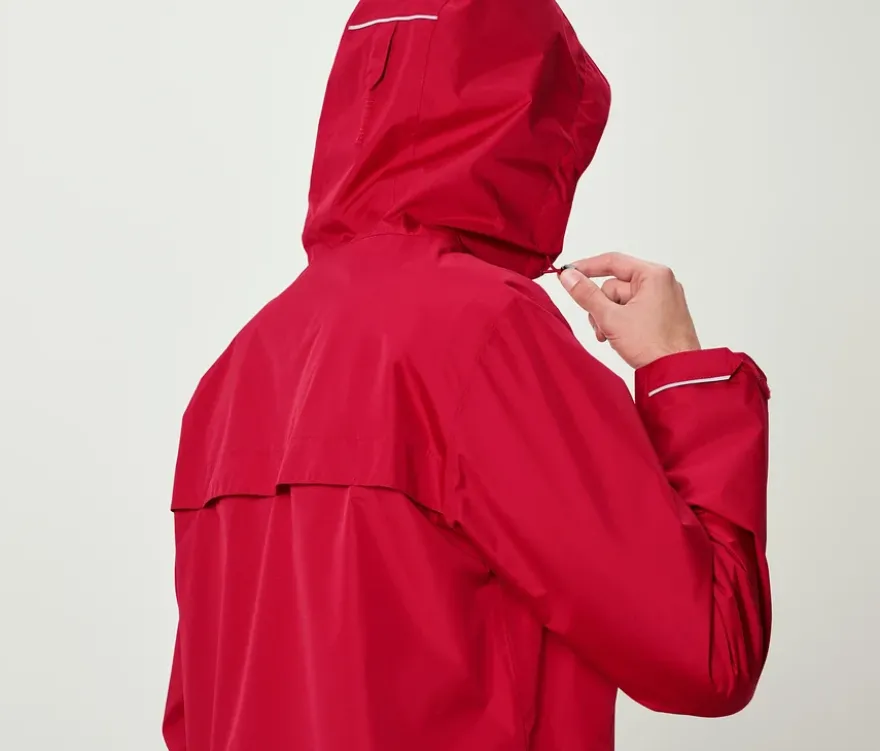 Regenjacke, rot
