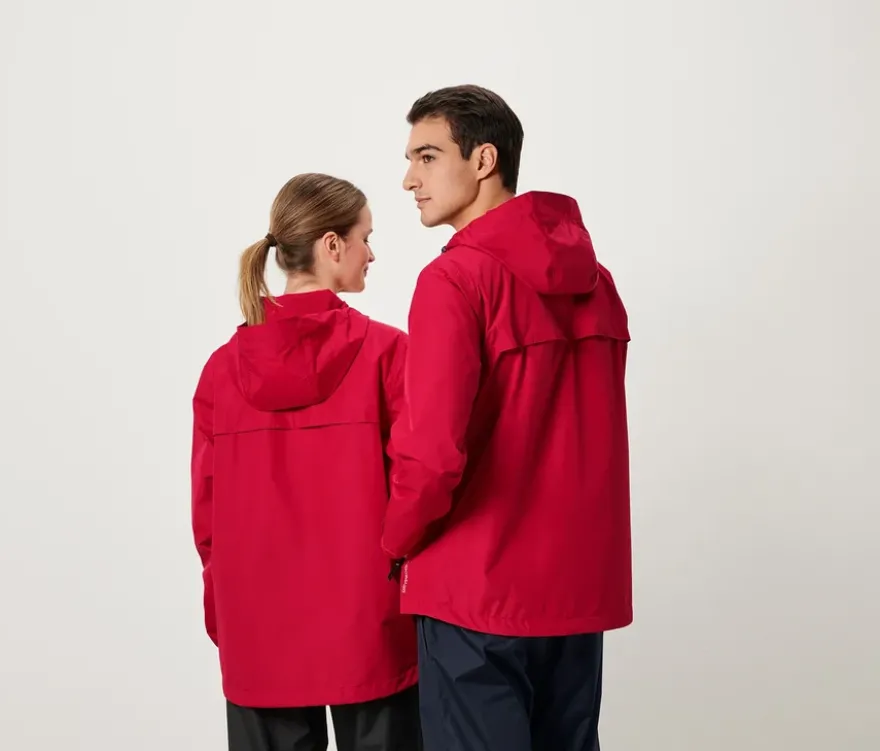 Regenjacke, rot