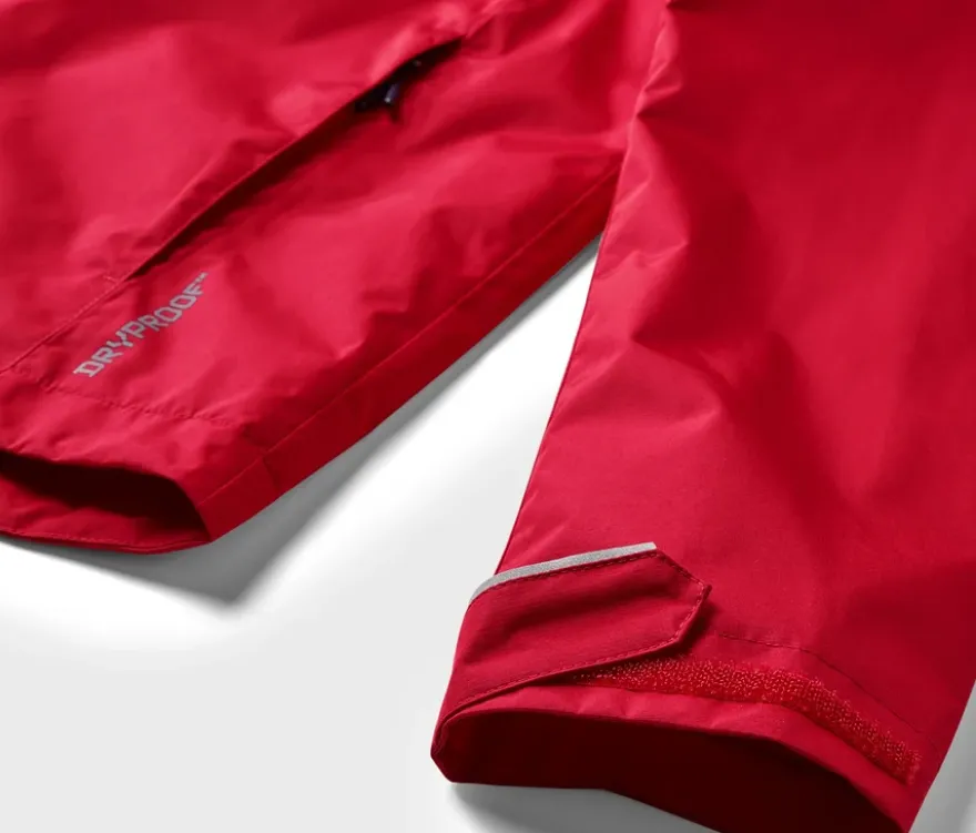 Regenjacke, rot