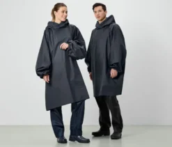 Regenponcho, navy