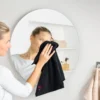 2 Reinigungstücher für Glas und Spiegel