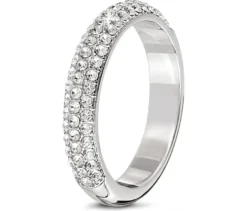 Ring Pavé, transparent