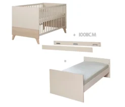 roba Babybett »Sidney«, 70 x 140 cm, cashmere