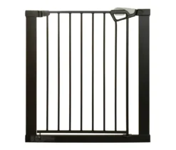 roba easySafe+ Tür-und-Treppen-Schutzgitter mit 14-cm-Erweiterung, schwarz