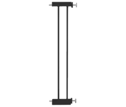 roba easySafe+ Tür-und-Treppen-Schutzgitter mit 14-cm-Erweiterung, schwarz