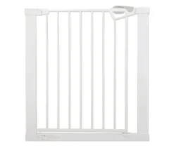 roba easySafe+ Tür-und-Treppen-Schutzgitter mit 14-cm-Erweiterung, weiß