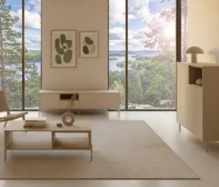 Roba Highboard »Hygge« mit 2 Türen, cashmere-weiß