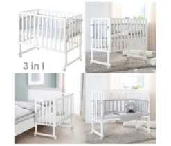 roba 3-in-1-Stuben-Beistellbett