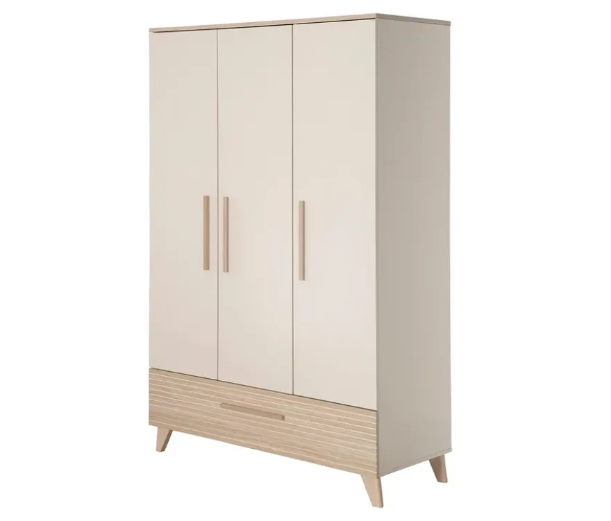roba Kinder-Kleiderschrank »Sidney«, 3-türig, cashmere