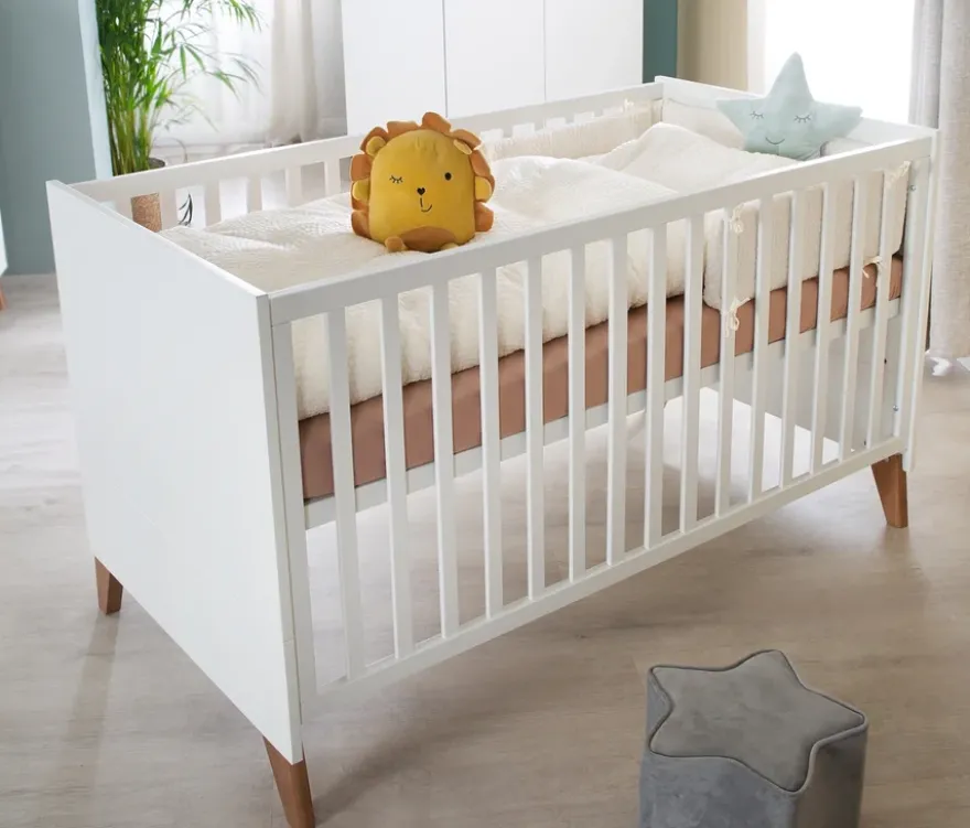 roba Kinderzimmerset »Ole« Bett, Wickelkommode und Schrank