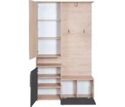 Roba Kompaktgarderobe »Entry«, anthrazit