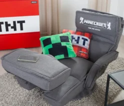 roba Minecraft Loungesessel mit Beinen und Armlehne