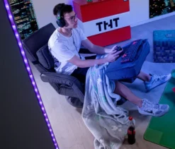 roba Minecraft Loungesessel mit Beinen und Armlehne