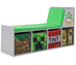 roba Minecraft Sitzbank und Leseregal