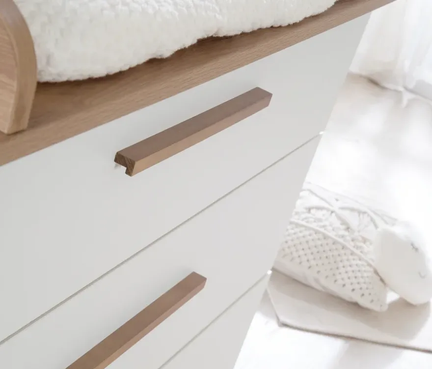 roba »Ole« Kinderzimmerset Bett und Wickelkommode