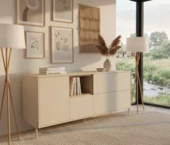 Roba Sideboard »Hygge« mit 1 Tür, cashmere-weiß