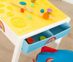 Roba x Play-Doh Basteltisch mit Hocker und Zubehör