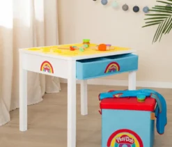 Roba x Play-Doh Basteltisch mit Hocker und Zubehör