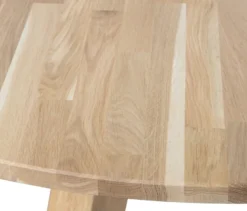 Runder WOOOD Esstisch »Rhonda«, ca. 150 cm, Eiche naturfarben