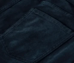 Samthose, dunkelblau