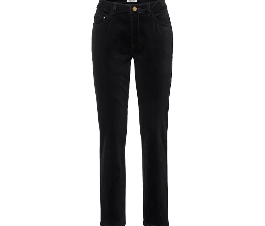 Samthose, schwarz