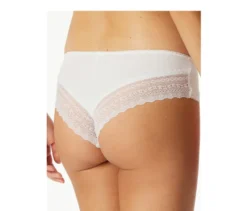 3 SCHIESSER Brazilian-Slips, schwarz, weiß, grau meliert