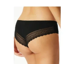 3 SCHIESSER Brazilian-Slips, schwarz