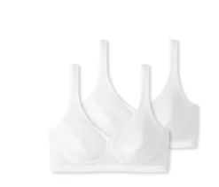 2 SCHIESSER Bustiers mit Cups, weiß