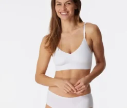 SCHIESSER Invisible Bustier mit Pads, weiß