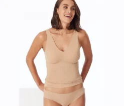 SCHIESSER invisible Rio-Slip mit Baumwolle, maple