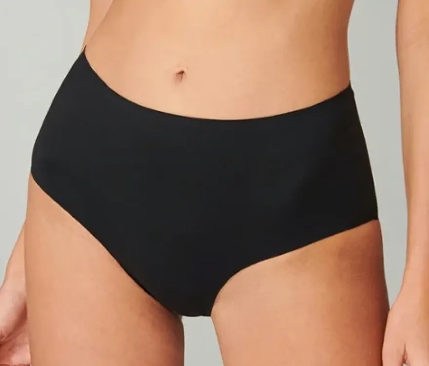 SCHIESSER Invisible Slip Maxi, schwarz