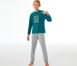 SCHIESSER Kinder-Pyjama »Skate«